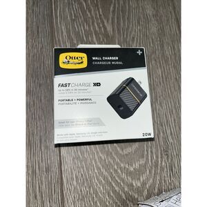 OtterBox USB-C Fast Charge Wall Charger 20W‎ - Black  I phone & Samsung